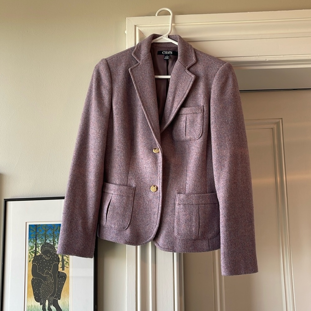 Chaps wool blend blazer